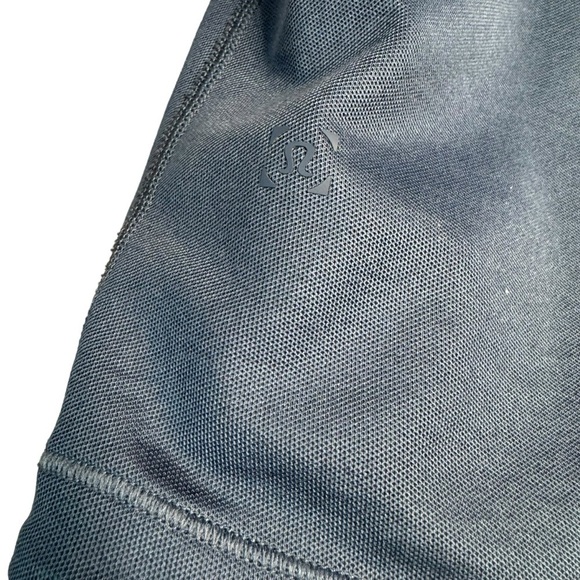 LULULEMON Concurrent Reversible Short Sleeve T-Shirt Mens M Mineral Blue Black - Picture 5 of 9